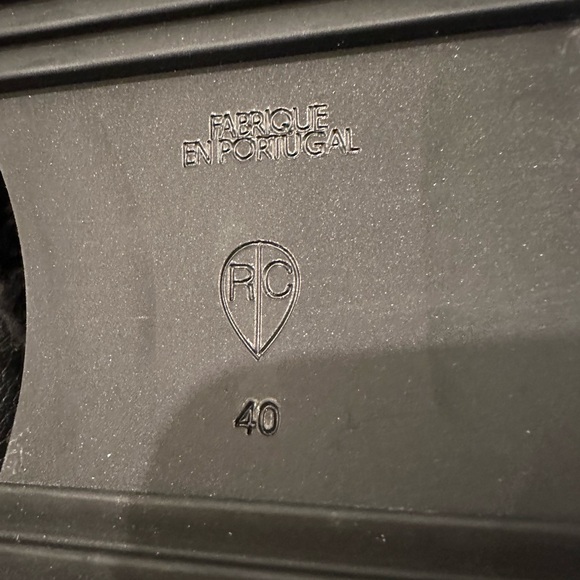 NEW Rachel Comey 40 9.5 Faux Shearling Lined Black Boots Ankle Booties - Picture 4 of 9